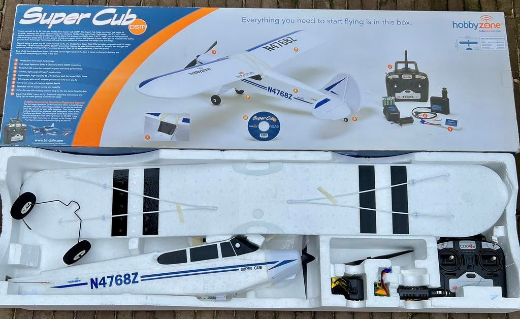 Laatste kans: nieuw - Hobbyzone Super Cub (rtf),, Nieuw, Groter dan 1:72, Vliegtuig, Ophalen