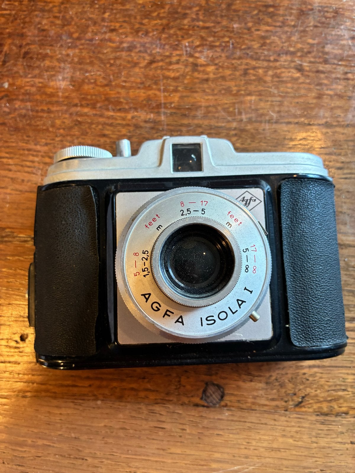 Vintage Agfa Isola I camera - Gebruikt, Ophalen of Verzenden, Gebruikt, Compact, Overige Merken
