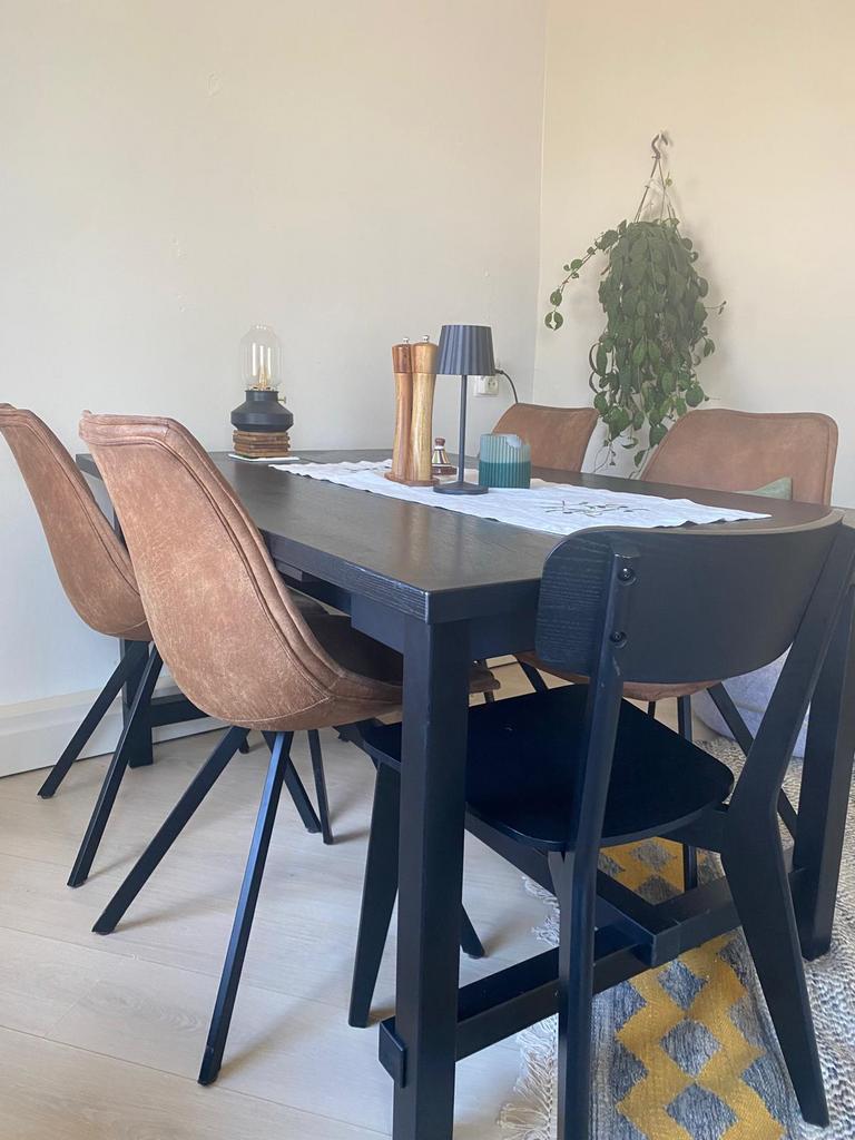 Eetkamertafel Nordviken van ikea moet deze week weg, Huis en Inrichting, Tafels | Eettafels, Ophalen, Zo goed als nieuw, Rechthoekig