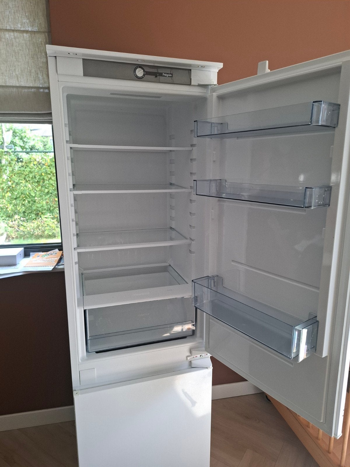 Inbouw koel-vries combi van Pelgrim, Witgoed en Apparatuur, Ophalen, Gebruikt, 200 liter of meer, Met aparte vriezer