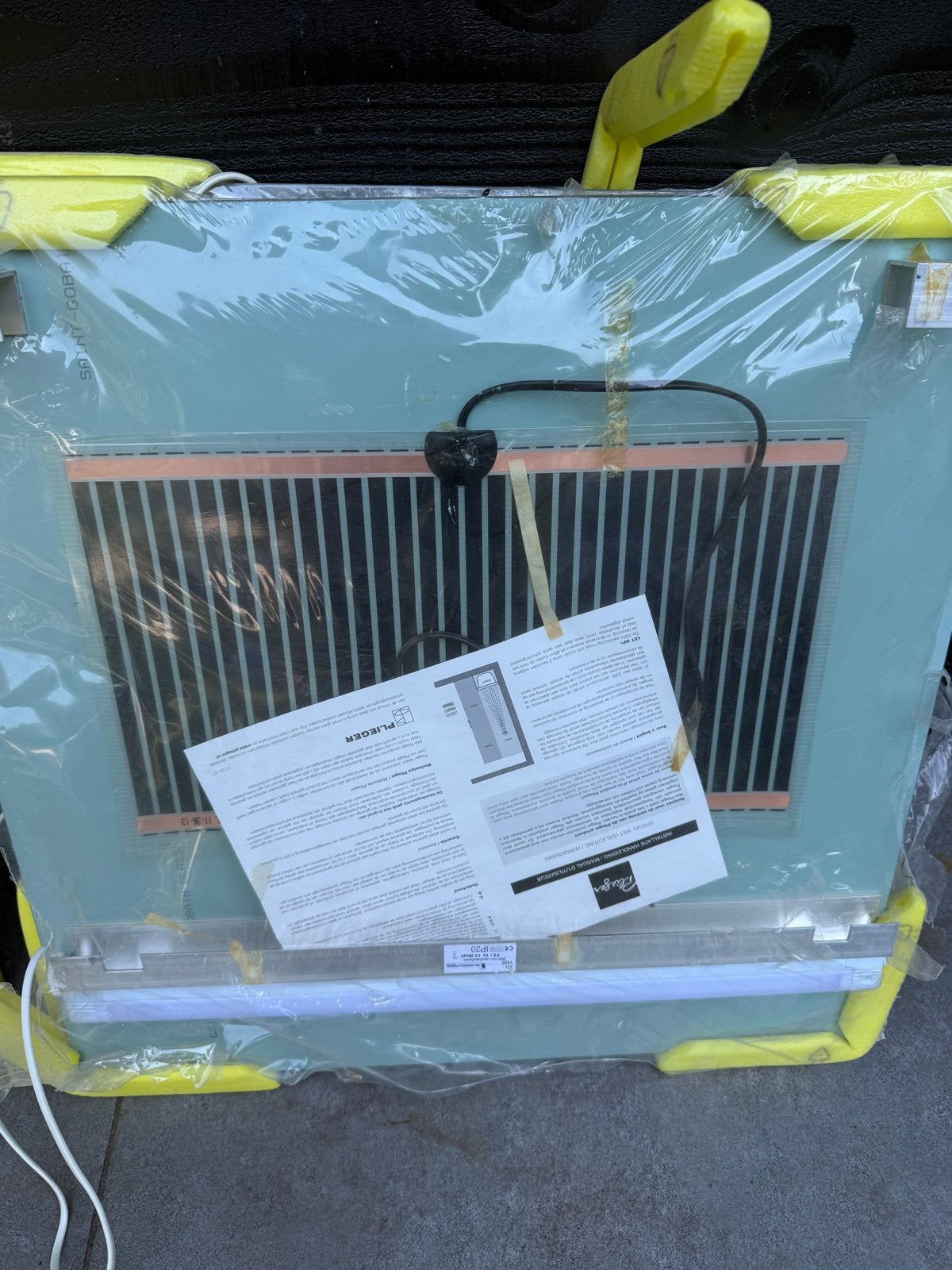 Plieger Badkamerspiegel 60x60 LED + Anti CondensNieuw | €170, Ophalen, Vierkant, Nieuw, Minder dan 100 cm
