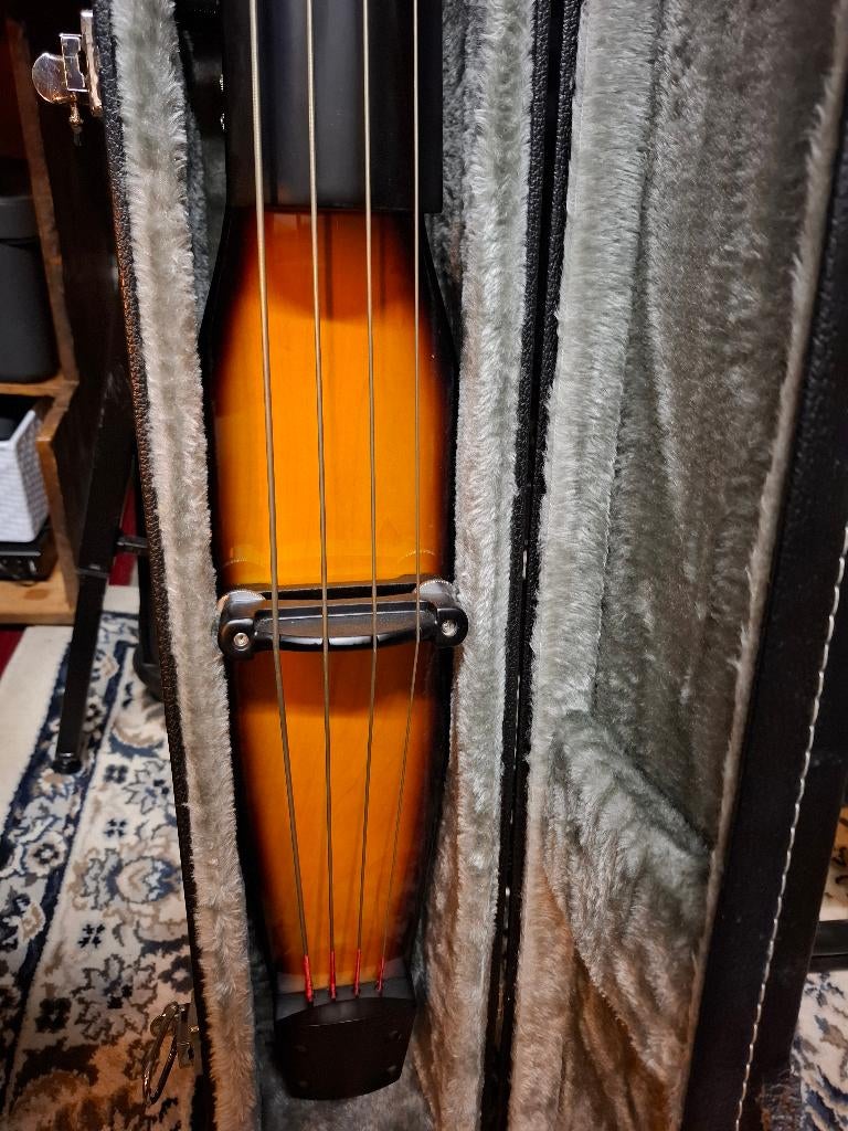 Stag elektrische contrabas, Muziek en Instrumenten, Snaarinstrumenten | Overige, Ophalen, Gebruikt, Overige typen