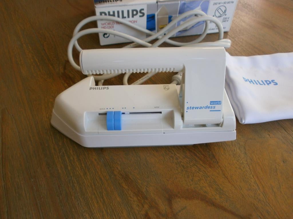 Reisstrijkijzer Philips HD1301 stewardess, Ophalen of Verzenden, Nieuw