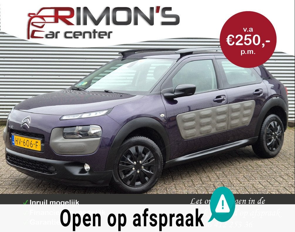 Citroen C4 Cactus 1.6 BlueHDi Business Goed Ondehouden Apk T, Voorwielaandrijving, Gebruikt, Euro 6, 96 €/maand