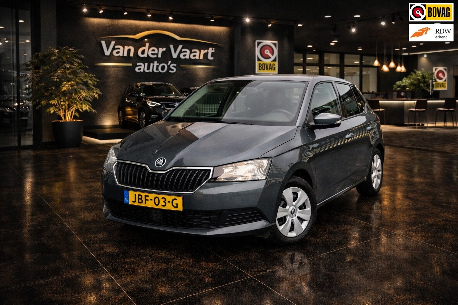 Skoda FABIA AIRCO STOELVERWARMING, Auto's, Skoda, Voorwielaandrijving, Gebruikt, Euro 6, 540 kg