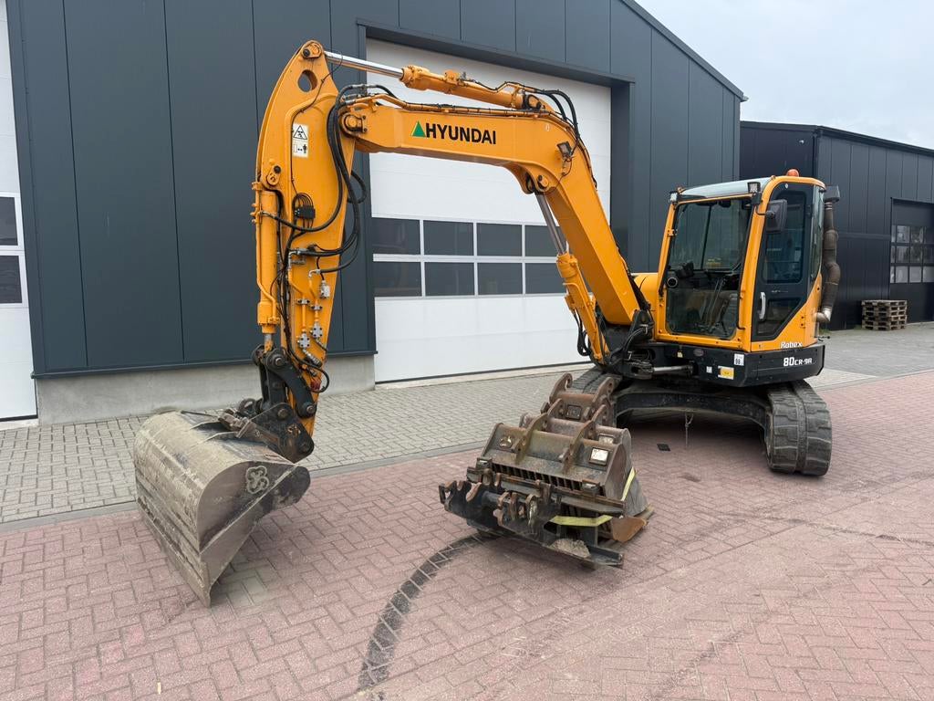 Hyundai 80CR-9A, Zakelijke goederen, Machines en Bouw | Kranen en Graafmachines, Ophalen, ., Hyundai, Graafmachine