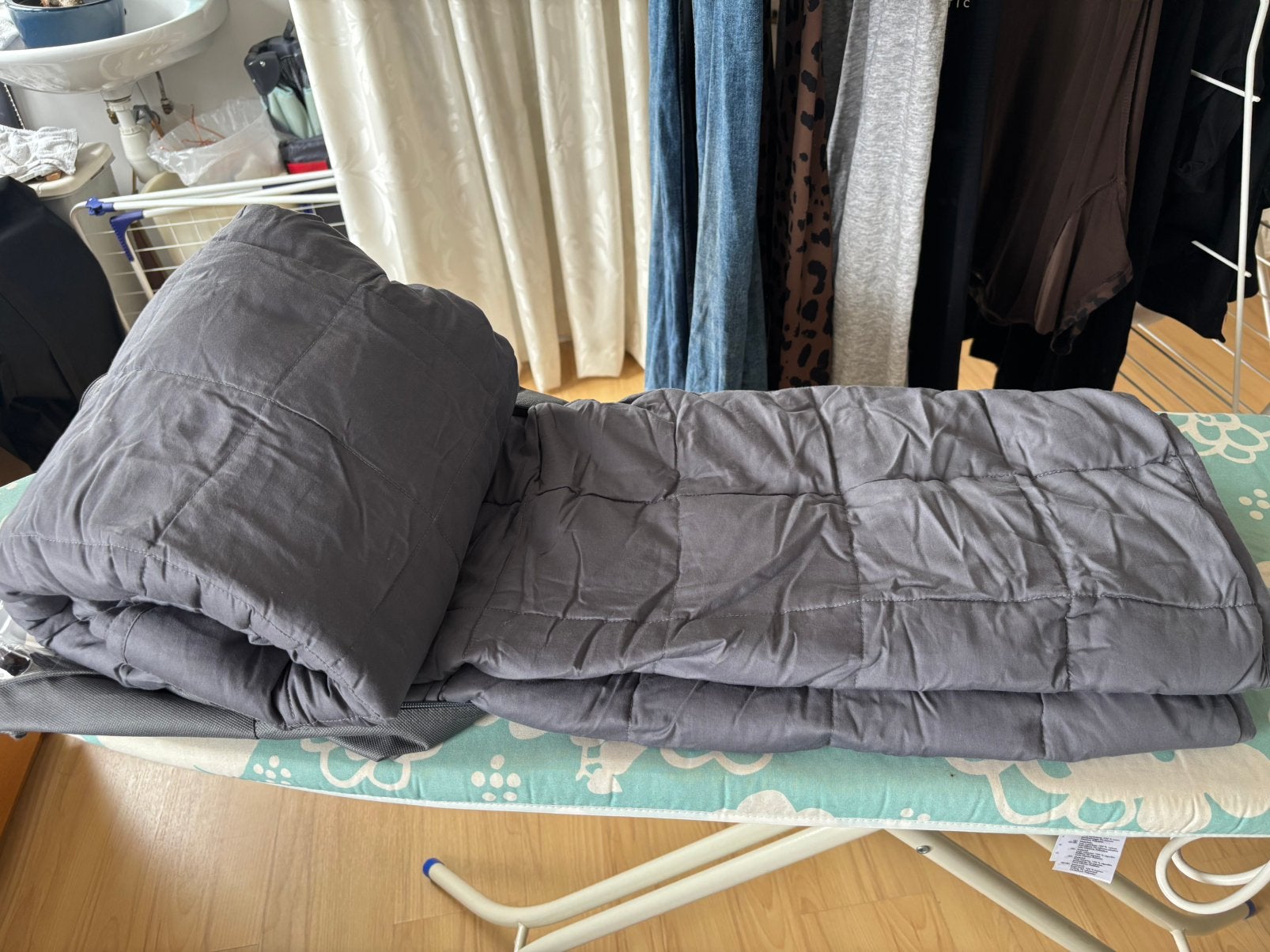 Verzwarings deken 10 kg, Ophalen, Zo goed als nieuw, Eenpersoons, Deken of Dekbed