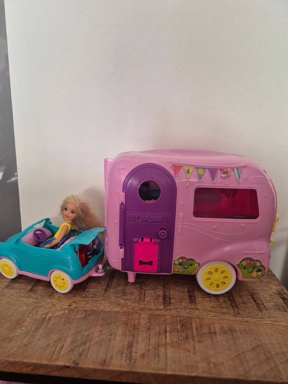 Chelsea Camper Speelset met Auto en Accessoires, Ophalen of Verzenden, Zo goed als nieuw, Meisje
