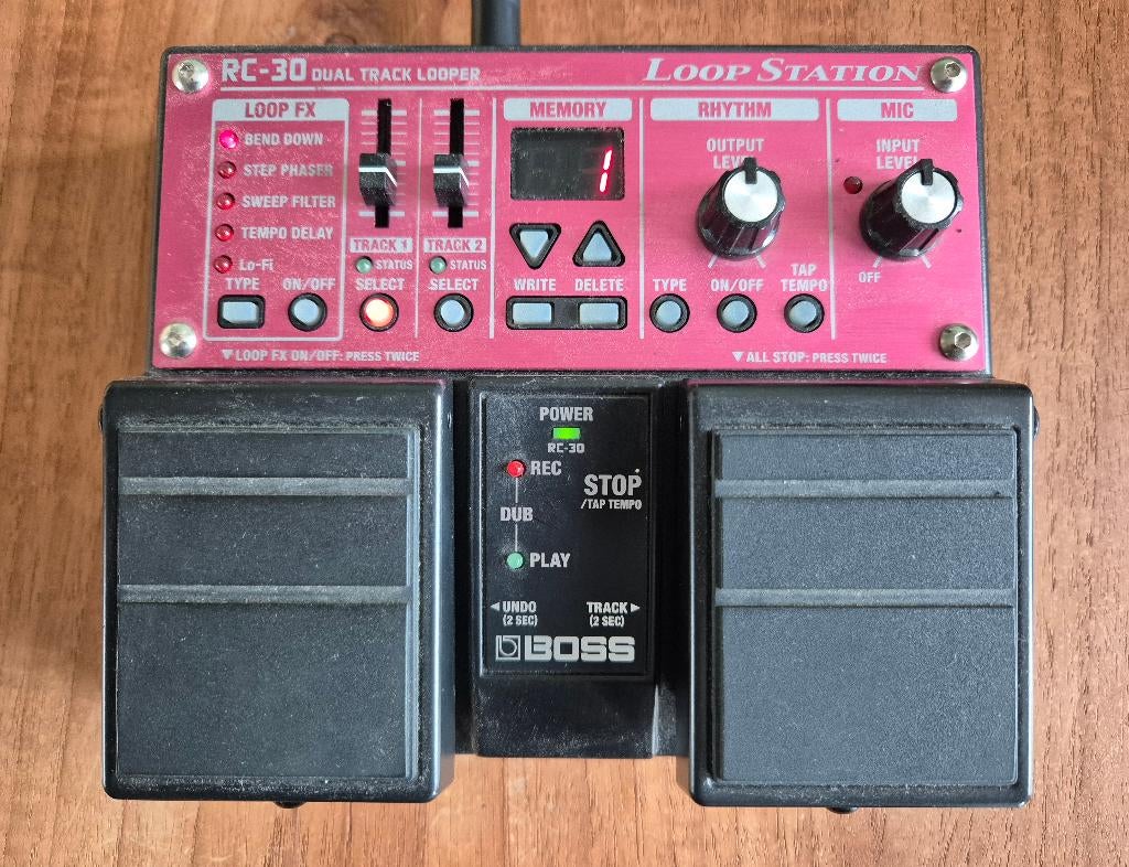 Boss RC-30 Dual Loop Station, Muziek en Instrumenten, Effecten, Ophalen of Verzenden, Zo goed als nieuw, Multi-effect