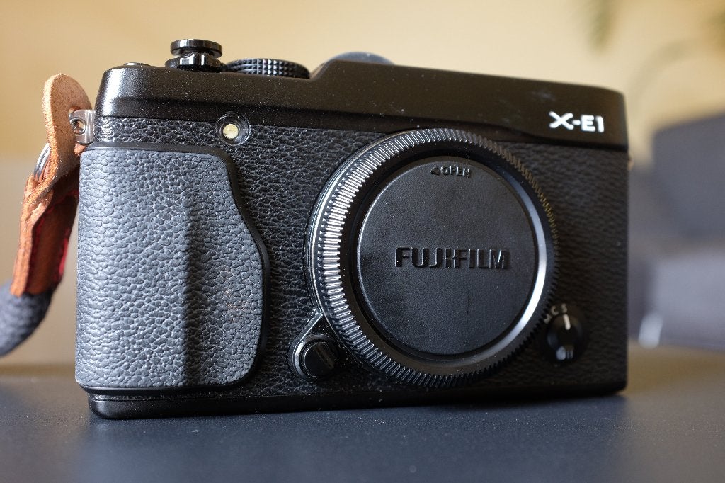 Fujifilm X-E1 in mooie staat, Audio, Tv en Foto, Ingebouwde flitser, Accu, 16 megapixels, Ophalen of Verzenden