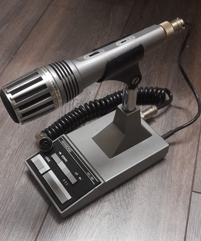 Kenwood mc-60 tafelmike, Telecommunicatie, Zenders en Ontvangers, Ophalen, Gebruikt