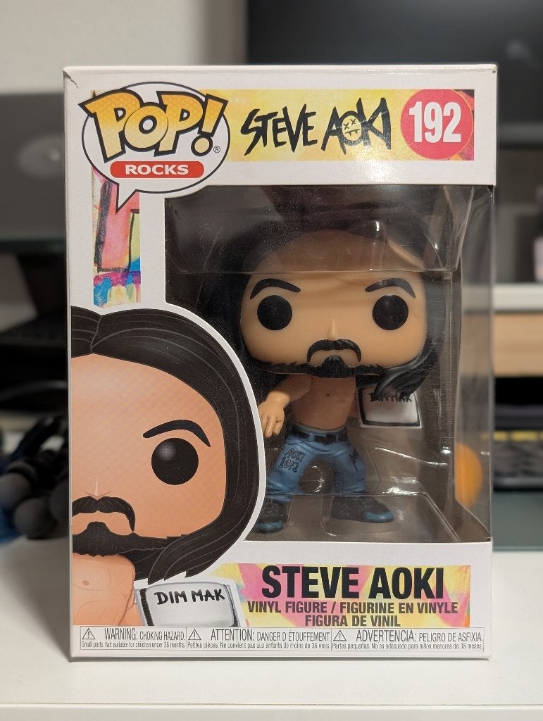 Funko Pop Steve Aoki 192, Ophalen, Zo goed als nieuw