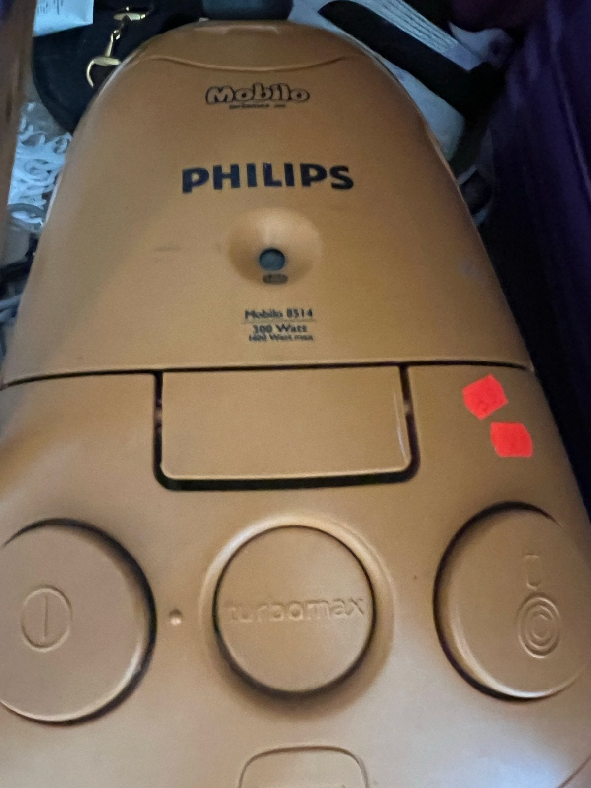 Philips Mobilo 8514 Stofzuiger - 1300 Watt, Stofzak, Gebruikt, Philips, Ophalen of Verzenden