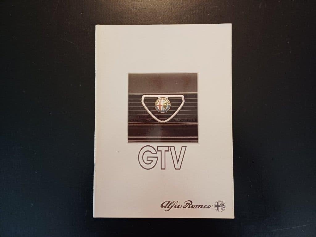 ALFA GTV dealer brochure folder orig. NL Alfa Romeo, Ophalen of Verzenden, Zo goed als nieuw, Alfa Romeo