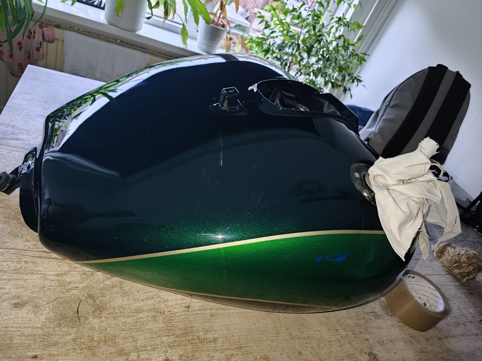 kawasaki vulcan vn1500 benzine tank, Motoren, Ophalen of Verzenden