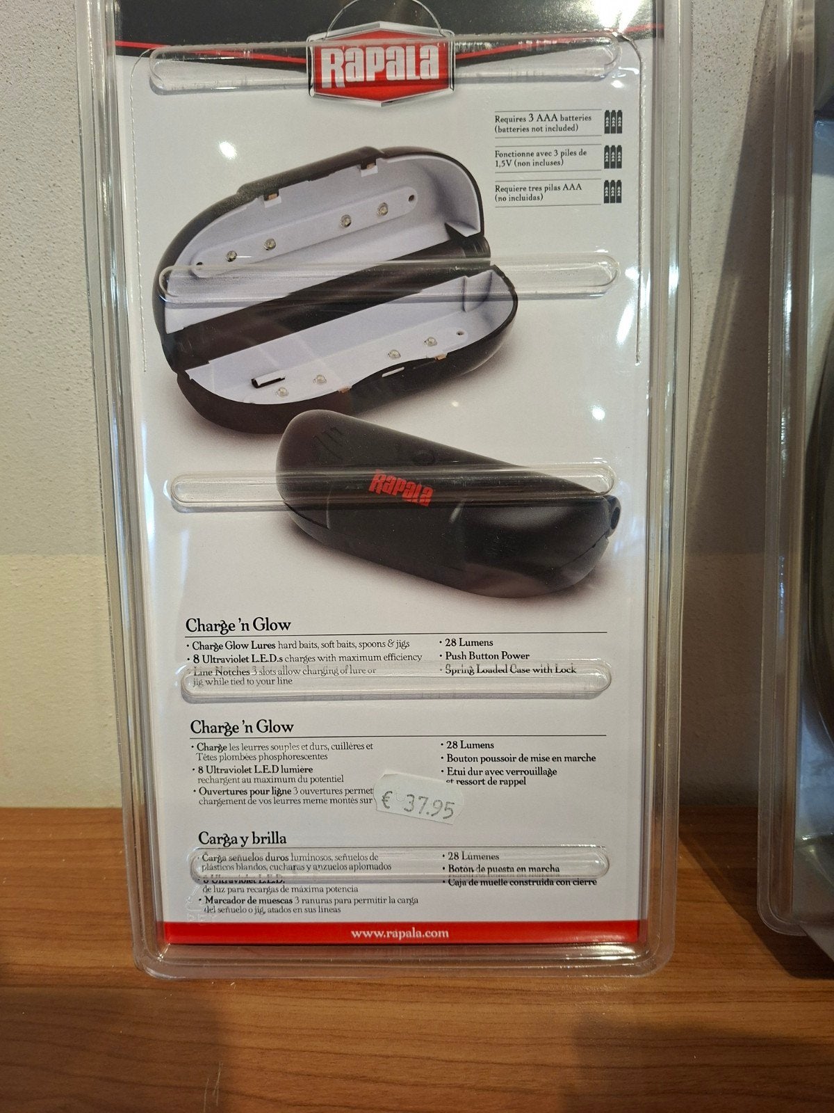 Rapala UV Charger(s) & Rapala Pinza Luz Led UV, Overige typen, Nieuw, Ophalen of Verzenden, Rapala