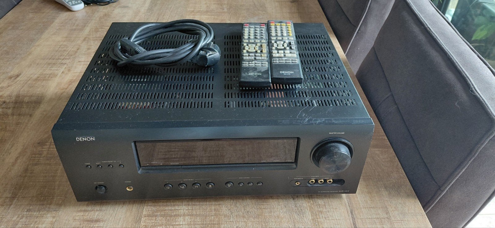 Denon versterker met hdmi, optical, svideo, dock control, Denon, Ophalen of Verzenden, Zo goed als nieuw, 120 watt of meer