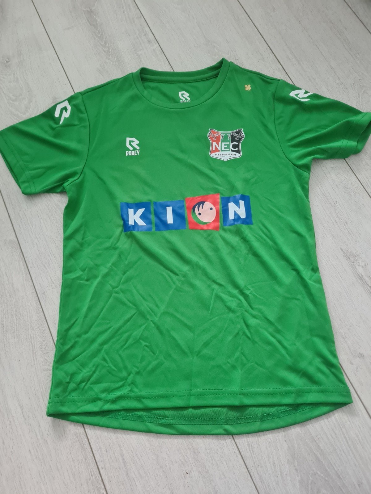 NEC fun academy shirt maat 164 zgan, Kinderen en Baby's, Ophalen, Zo goed als nieuw, Meisje, Shirt of Longsleeve