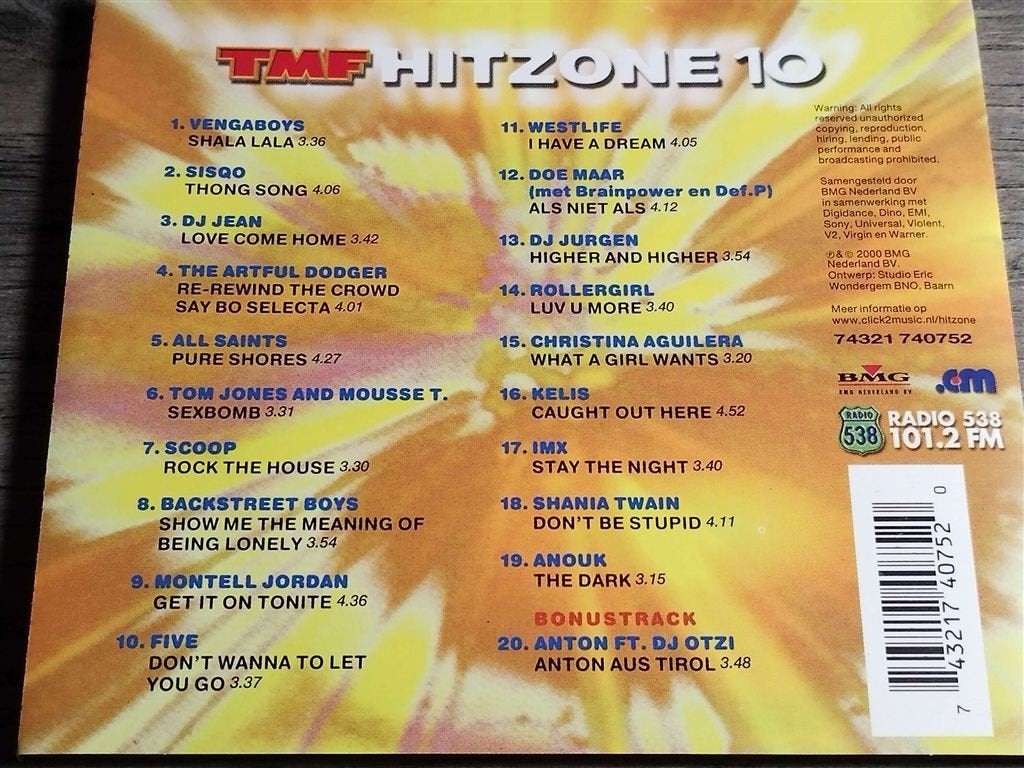 Hitzone 10, Ophalen of Verzenden, Zo goed als nieuw, Pop