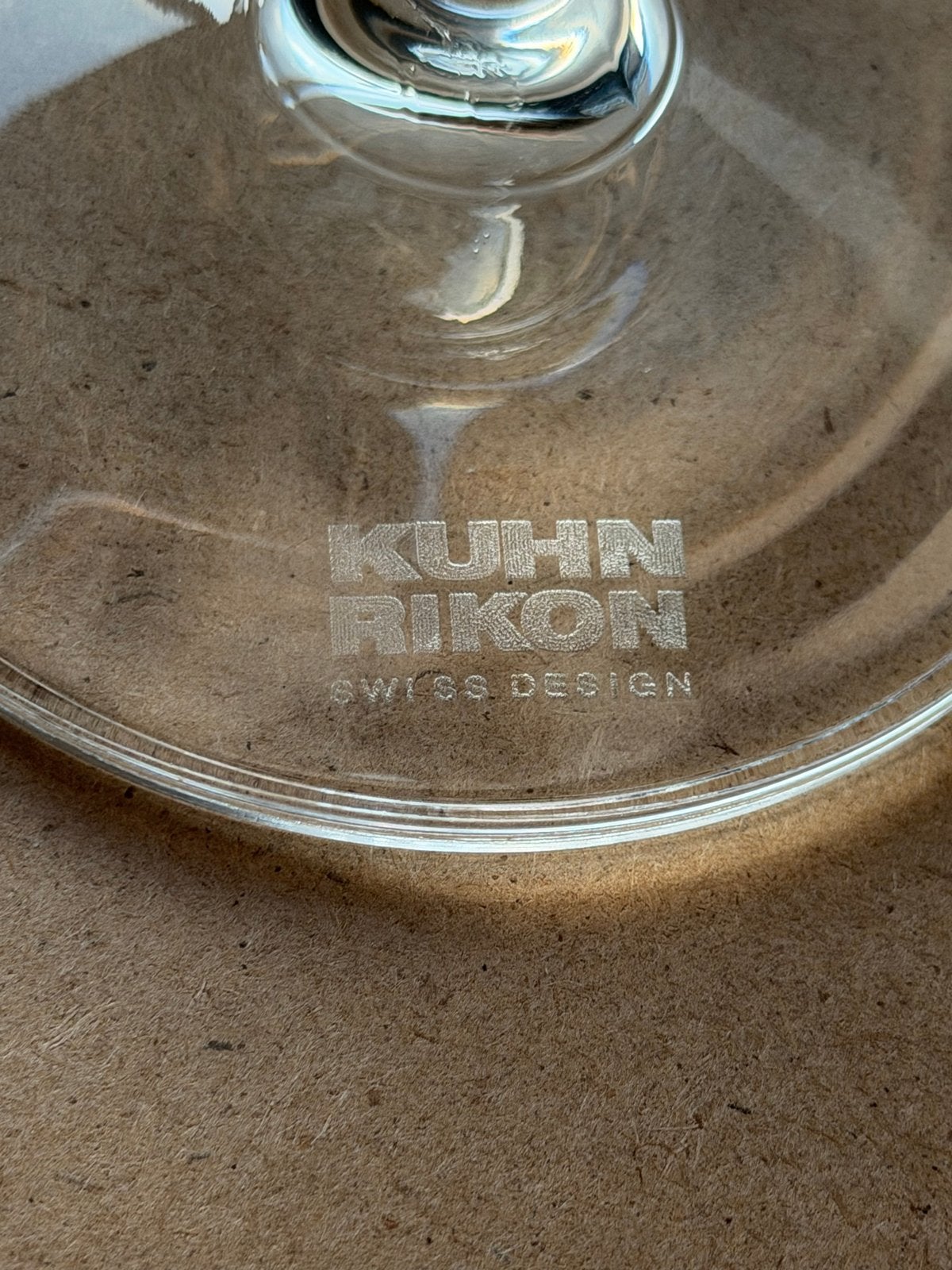 4x Kuhn Rikon Kristalglas Cocktailglazen - Vaatwasserbestend, Huis en Inrichting, Ophalen, Nieuw, Glas, Overige merken