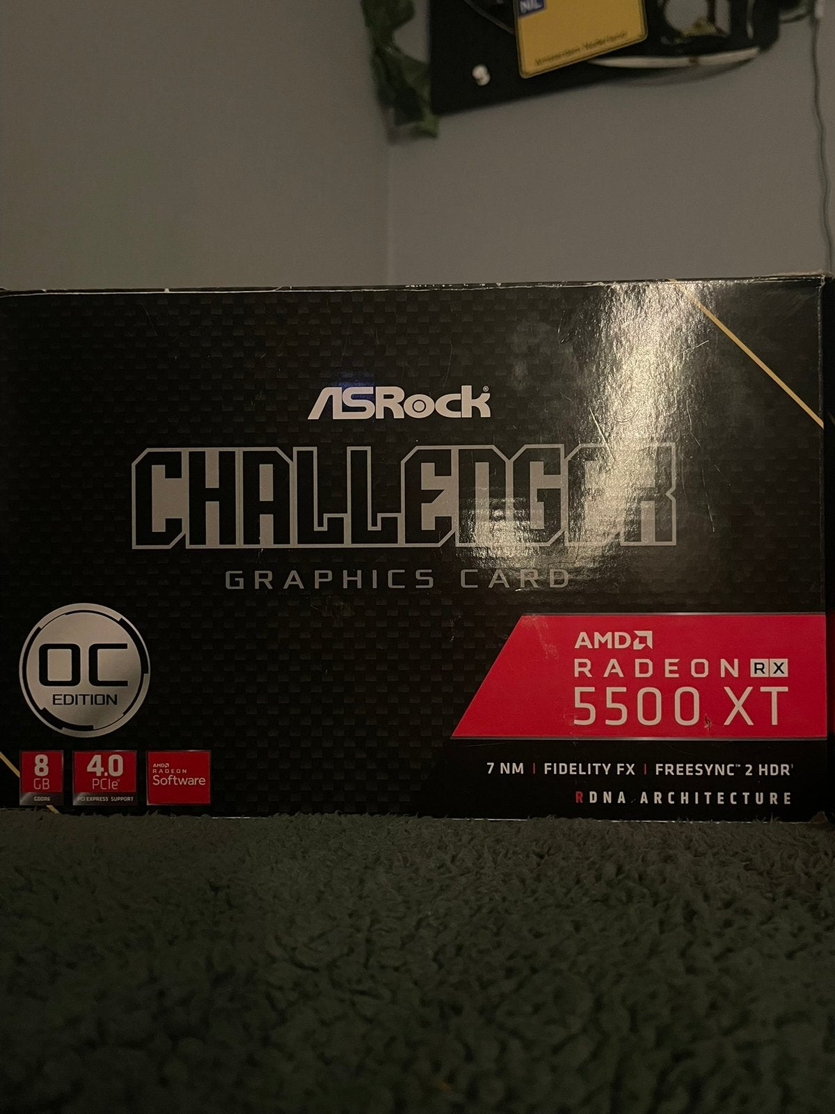 Videokaart AMD Radeon 5500 XT, Computers en Software, AMD, GDDR6, PCI-Express 4, Ophalen of Verzenden