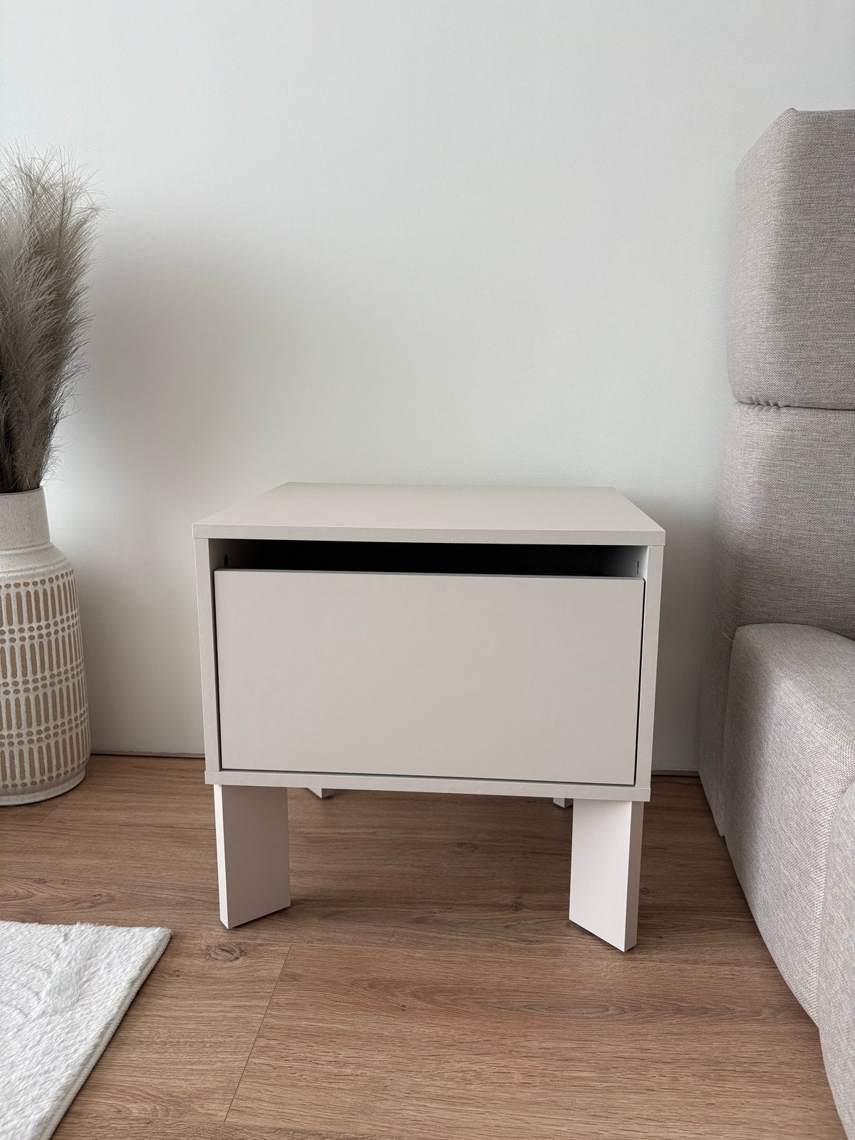 Meubella Tivaro Nachtkastje met Lade, Nieuw, Ophalen of Verzenden, 45 tot 65 cm, Minder dan 55 cm