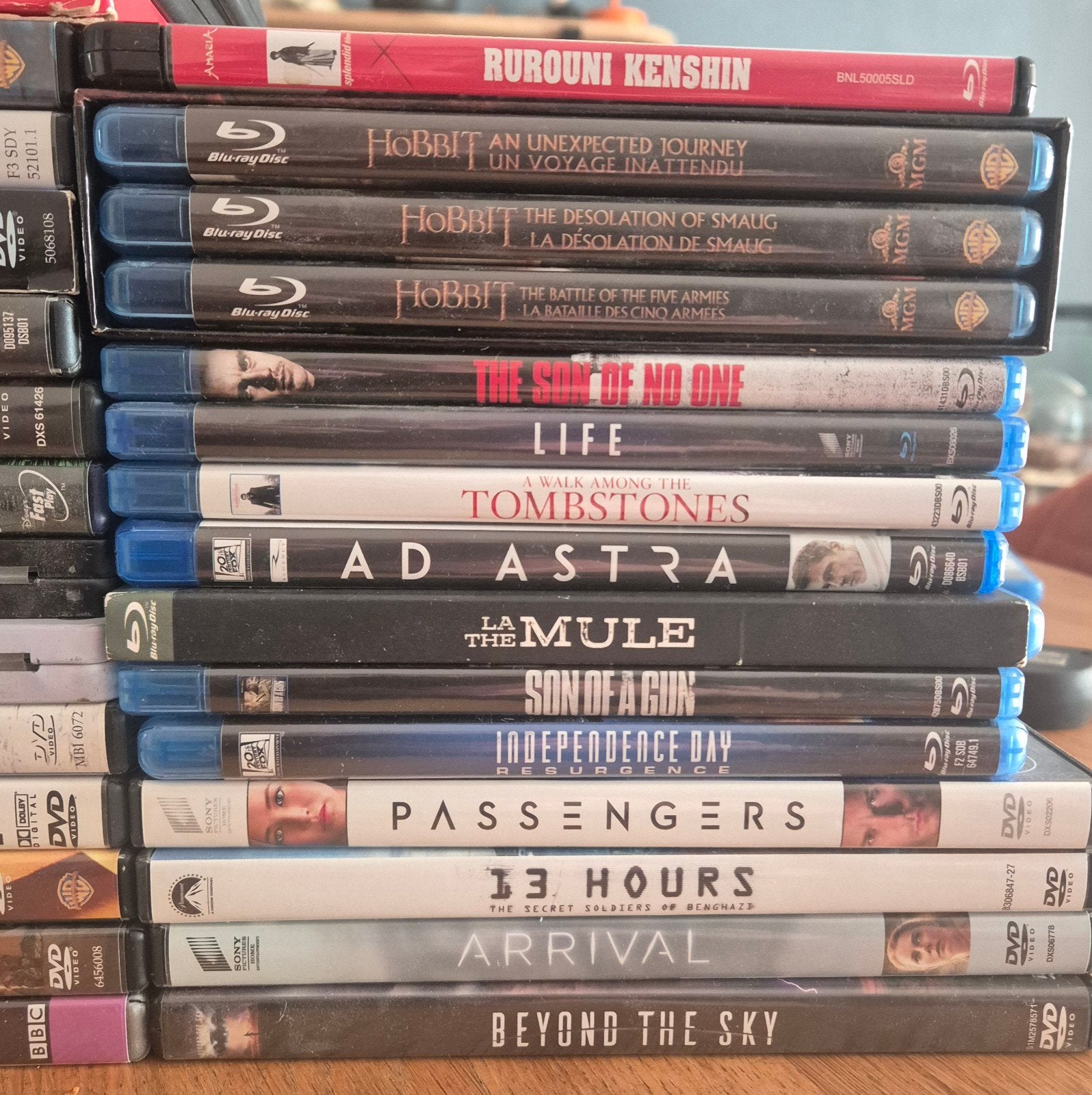 Grote collectie Blu-ray en DVD films - Diverse genres, Vanaf 16 jaar, Ophalen of Verzenden, Gebruikt, Inclusief doosje