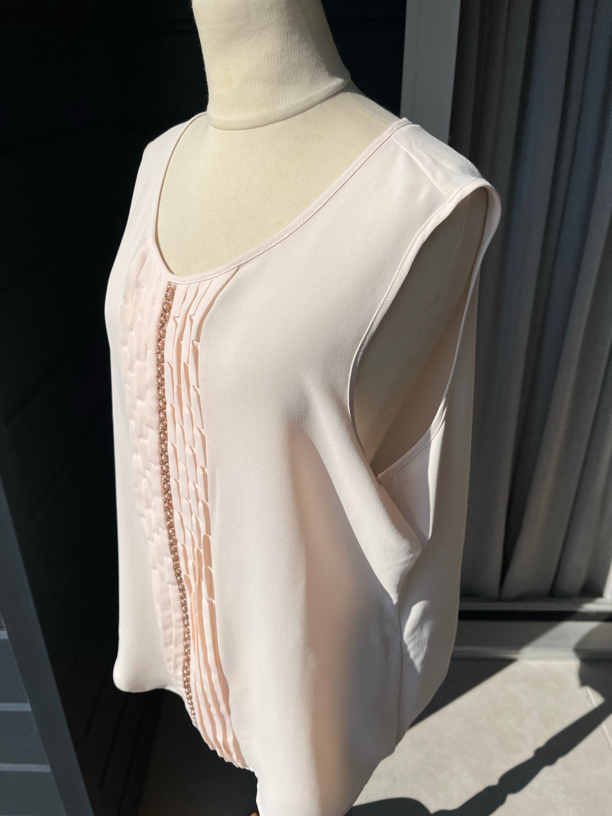 Nieuwe Esprit blouse met parels, maat 44, Kleding | Dames, Ophalen of Verzenden, Nieuw, Maat 42/44 (L), Roze
