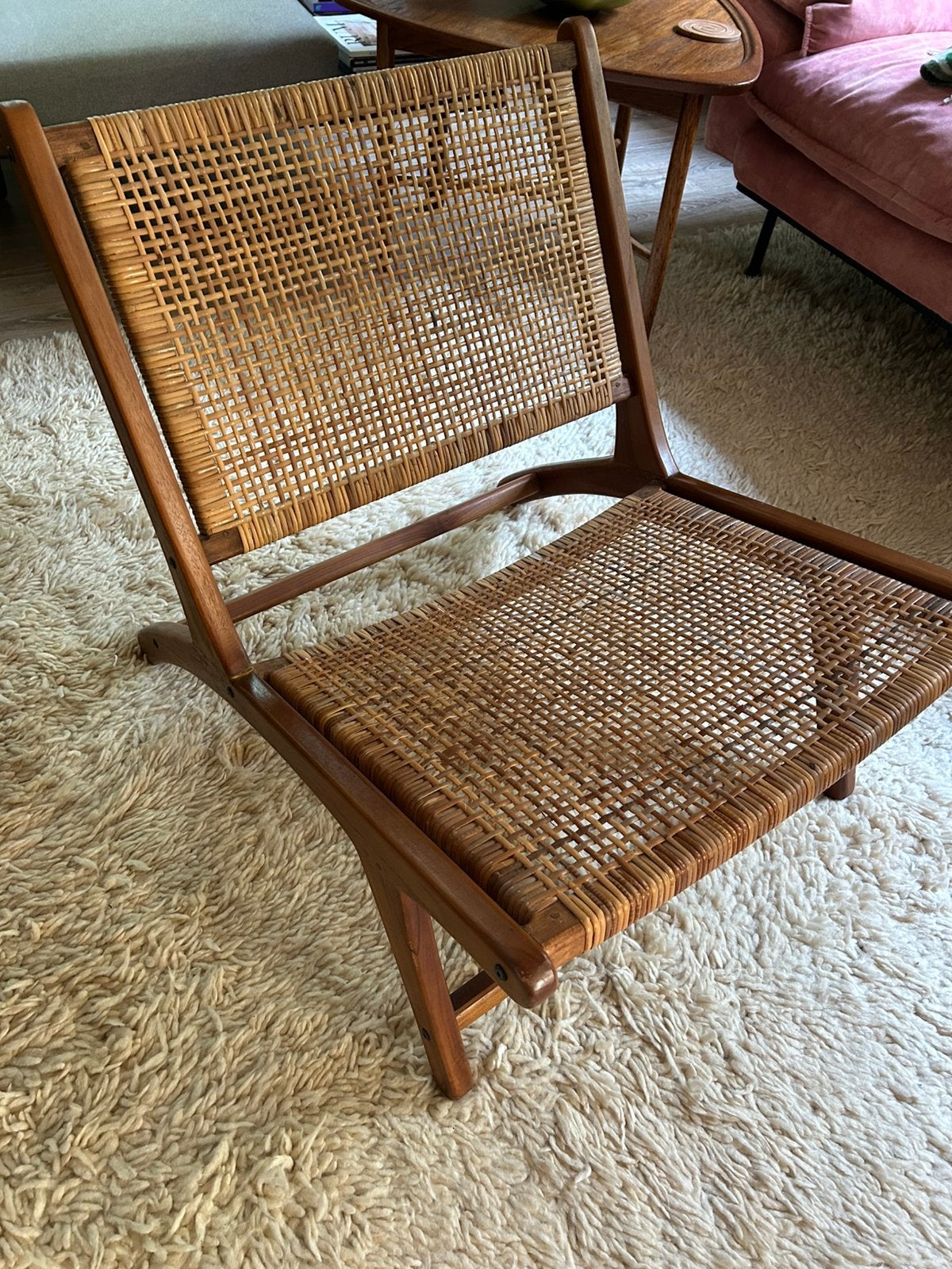 Zara Home rotan fauteuil, Huis en Inrichting, Ophalen, Gebruikt, 50 tot 75 cm