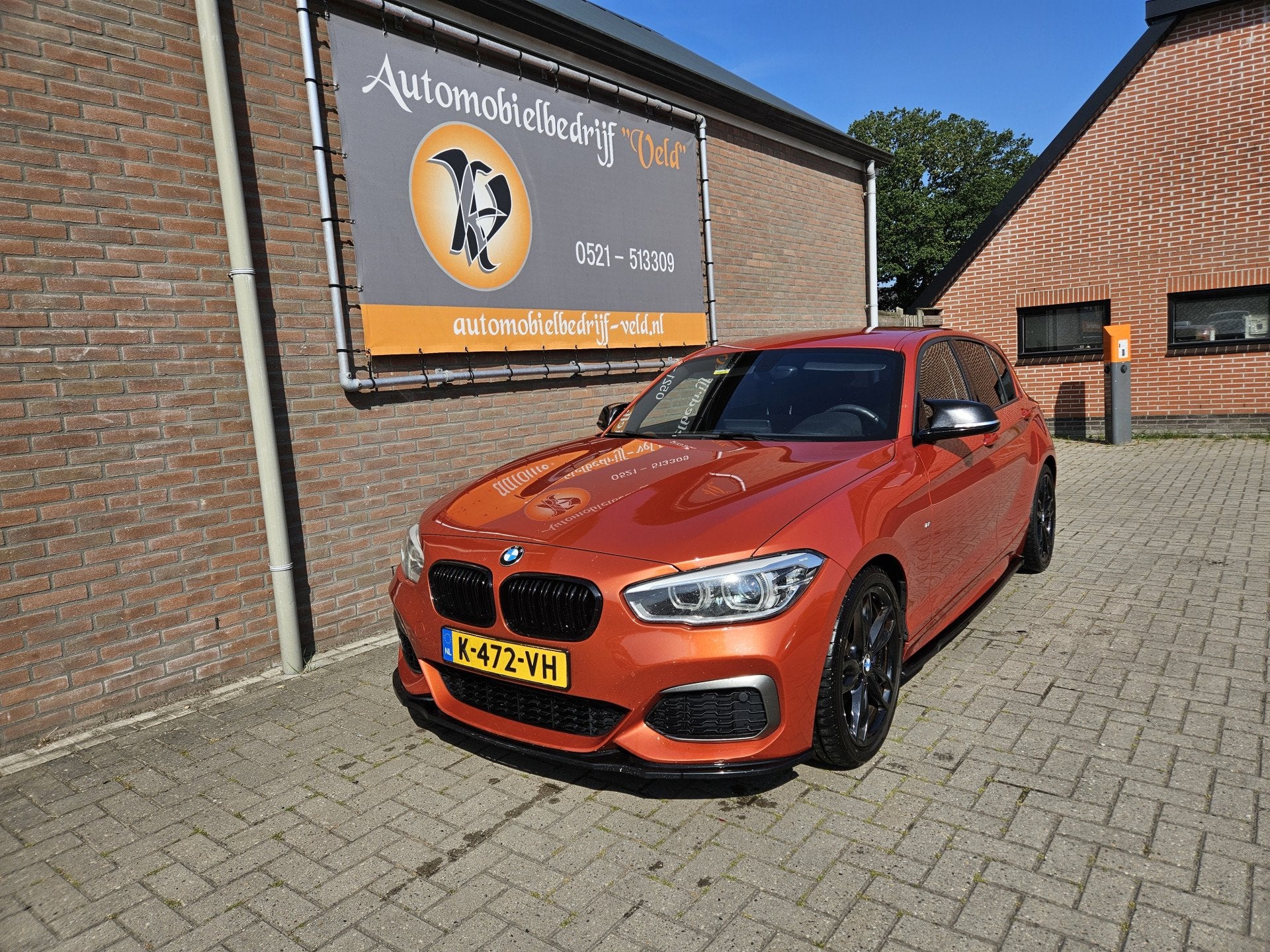 BMW 1-serie M135i (bj 2015, automaat), Auto's, Achterwielaandrijving, Gebruikt, Euro 6, Overige kleuren