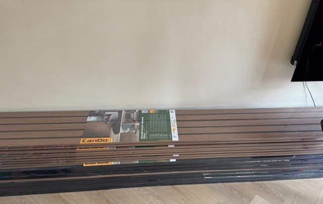 CanDo Decowall Acoustic Advanced Deluxe almond, Ophalen, Minder dan 25 mm, Nieuw, Plank