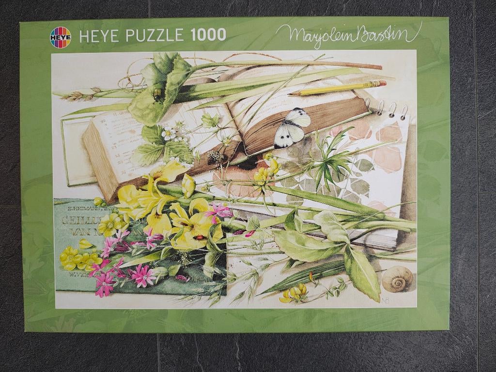 Heye puzzel Marjolein Bastin (1000 stukjes), Hobby en Vrije tijd, Ophalen, 500 t/m 1500 stukjes, Zo goed als nieuw, Legpuzzel