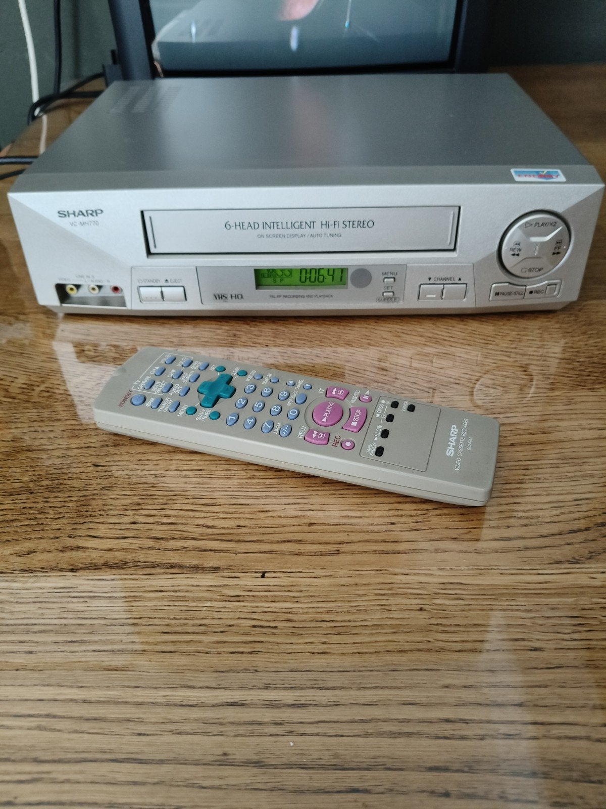 Sharp VC-MH770 VHS-speler met afstandsbediening, Ophalen, Gebruikt, VHS-speler of -recorder