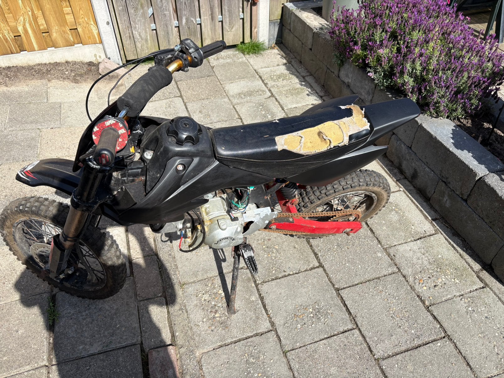 Opknapper 72 cc pitbike, Fietsen en Brommers, Ophalen, Gebruikt, Pitbike