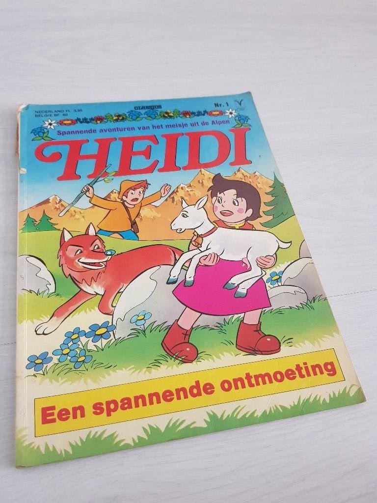 Heidi, Gelezen, Eén stripboek, Ophalen of Verzenden, Jeff Broeckx