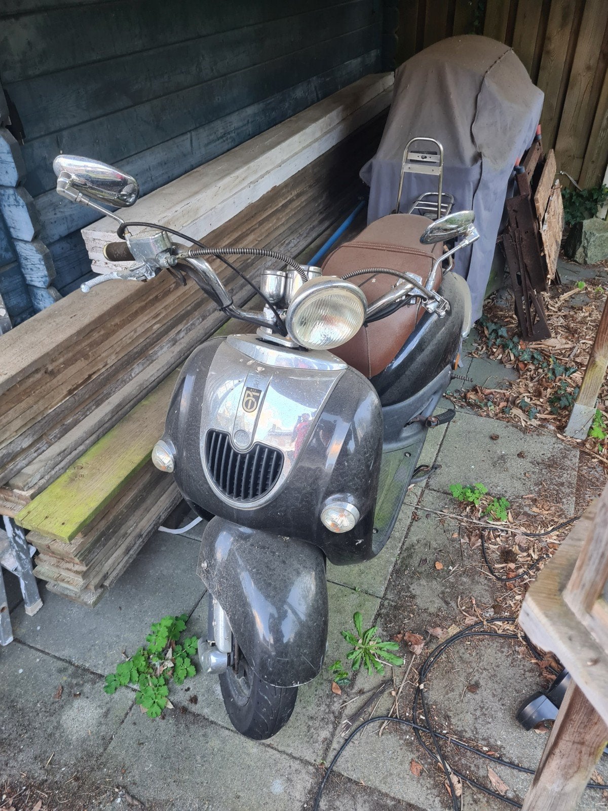 Retro Scooter - Opknapper, Ophalen, Gebruikt, Benzine, Overige merken
