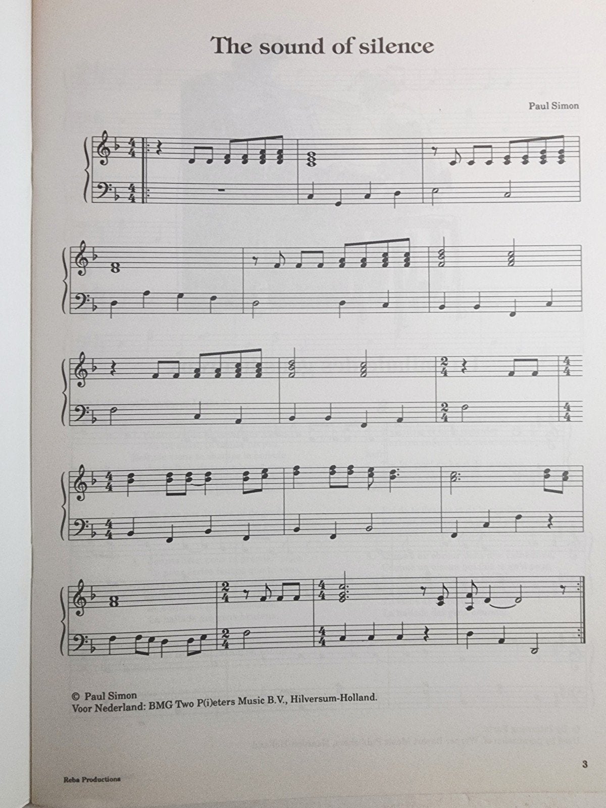 The Favorite Hit Collection voor Piano - Dick Martens Re5, Verzenden, Zo goed als nieuw, Thema, Piano