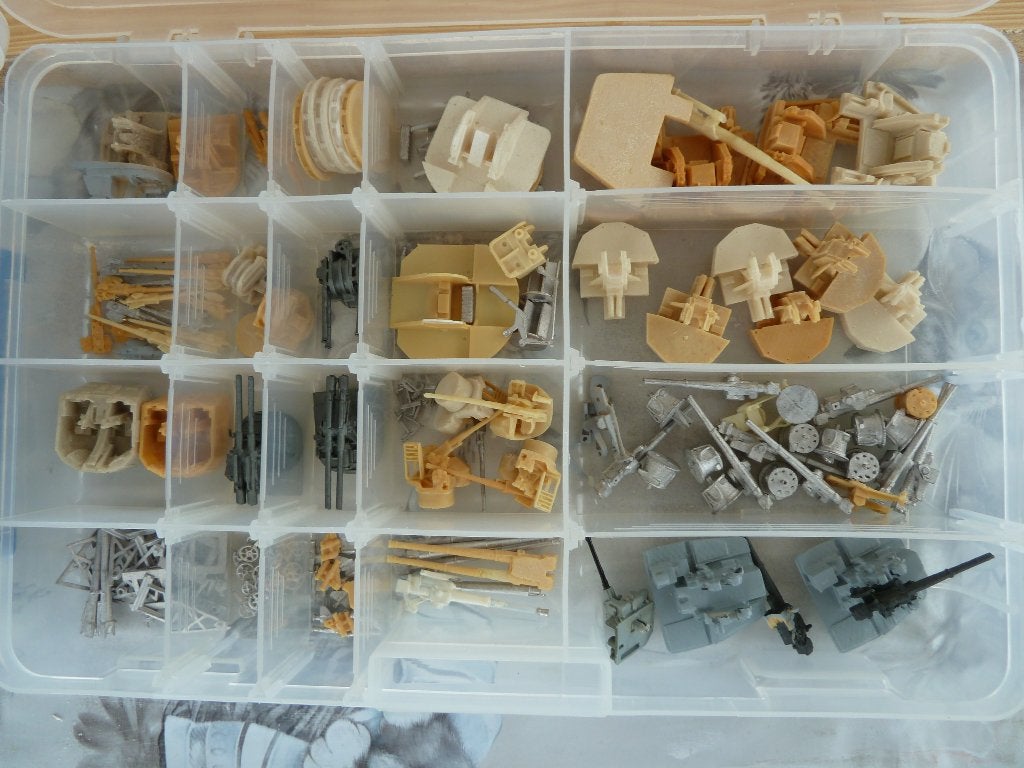 Scheepsbewapening-Resin-Metaal, Ophalen of Verzenden, Nieuw, 1:50 tot 1:200, Overige merken