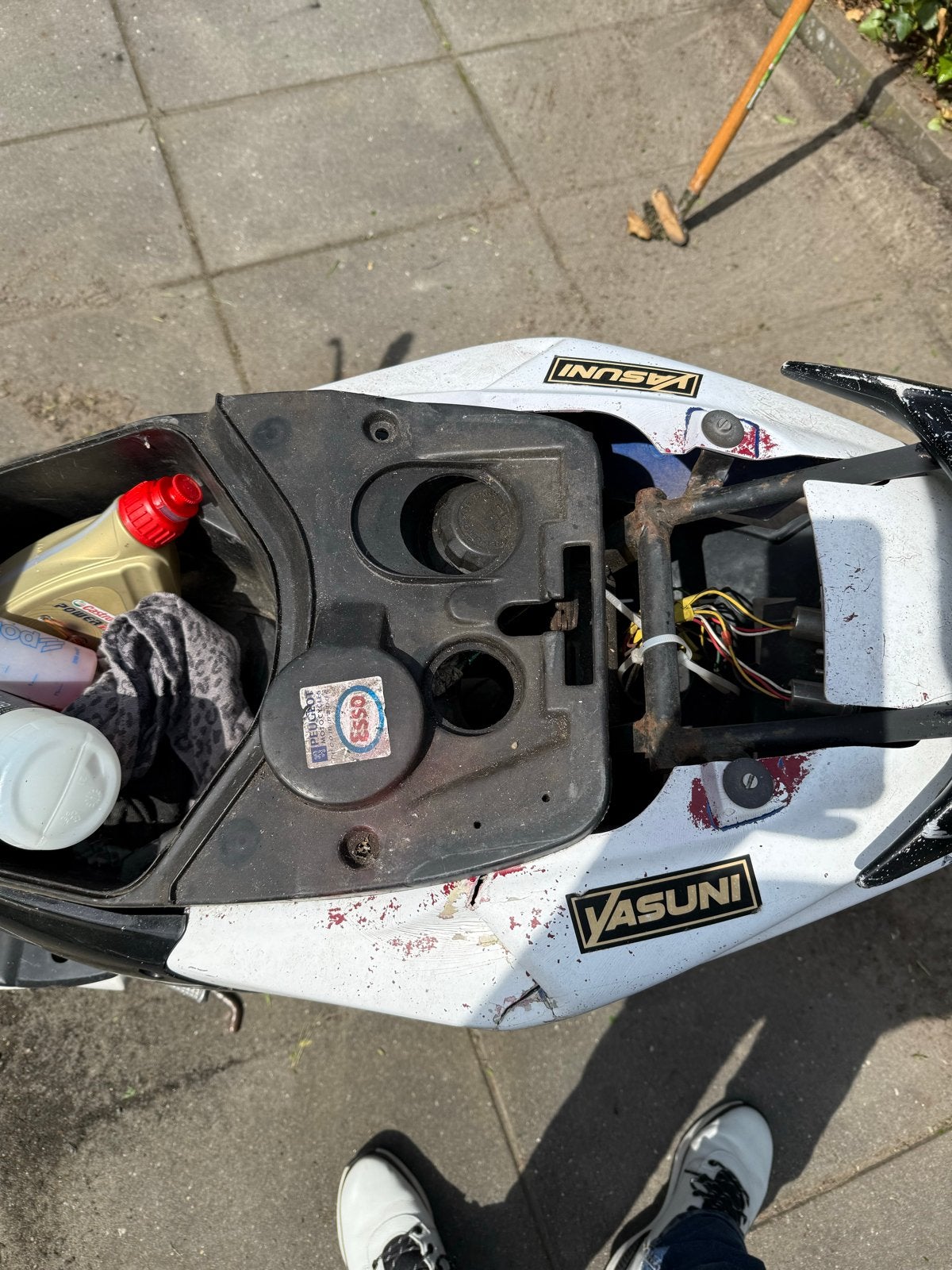 Peugeot Speedfight 2 Scooter - Opknapper, Fietsen en Brommers, Brommers | Peugeot, Ophalen, Gebruikt, Maximaal 45 km/u, Overige modellen
