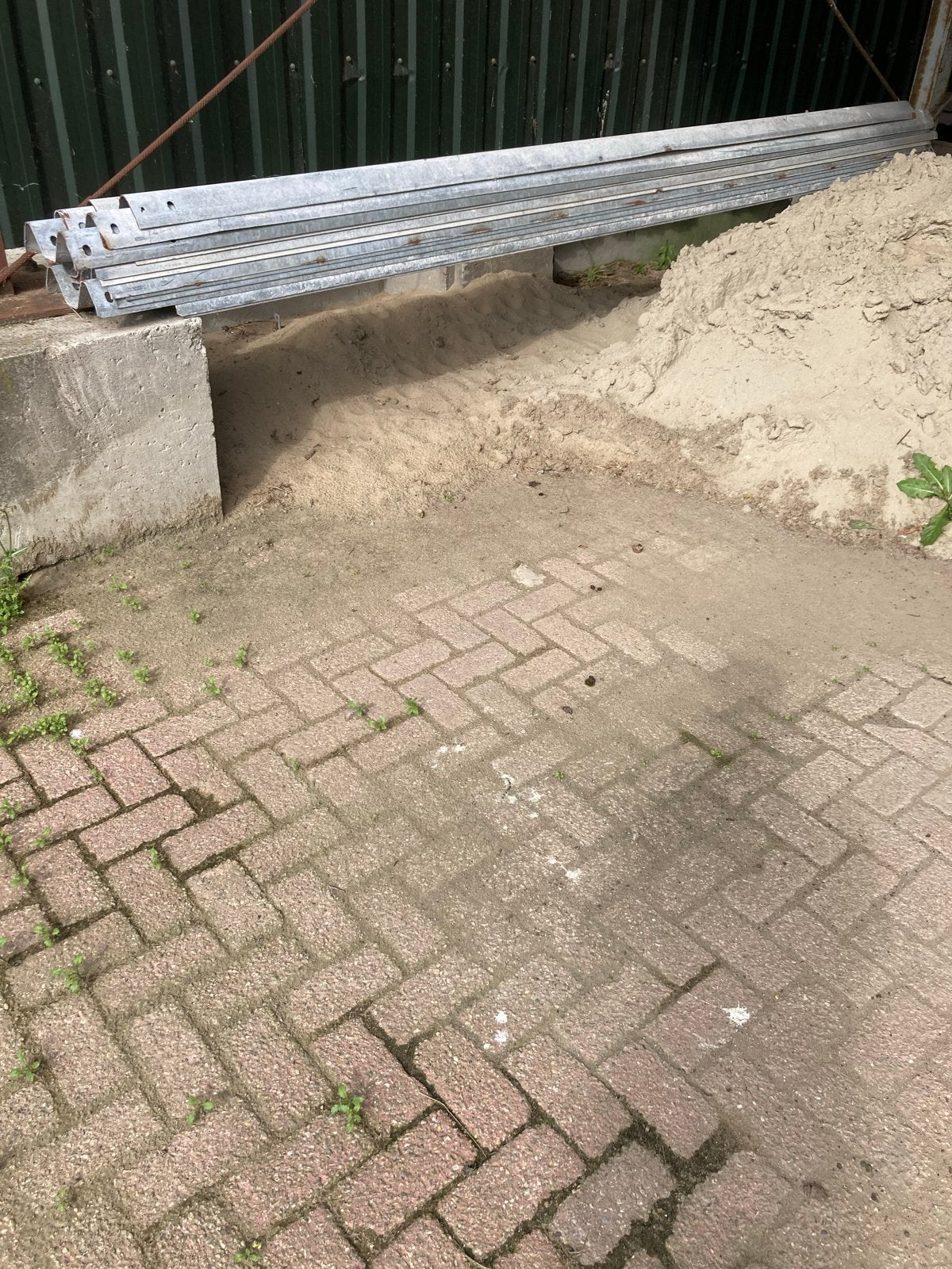 Vangrails lengtes van 4.30m en korter, Ophalen, Gebruikt