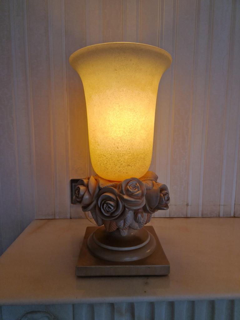 Set tafellampen kelklamp, Ophalen of Verzenden