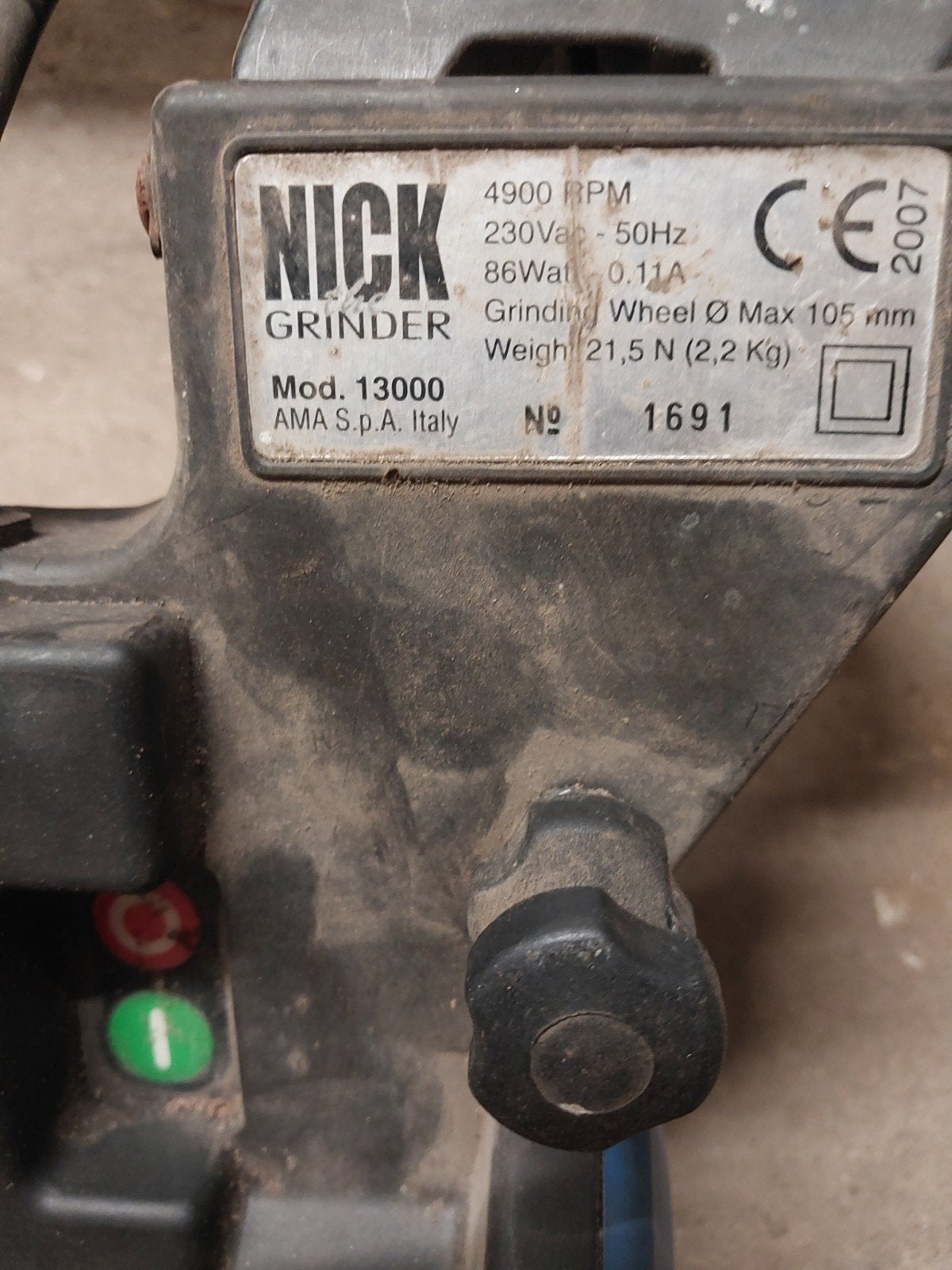 Slijp machine  voor kettingzagen, Ophalen, Nieuw