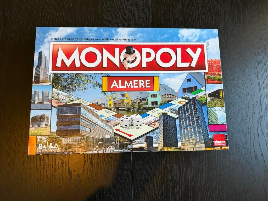 Monopoly Almere - NIEUW, Ophalen of Verzenden, Nieuw