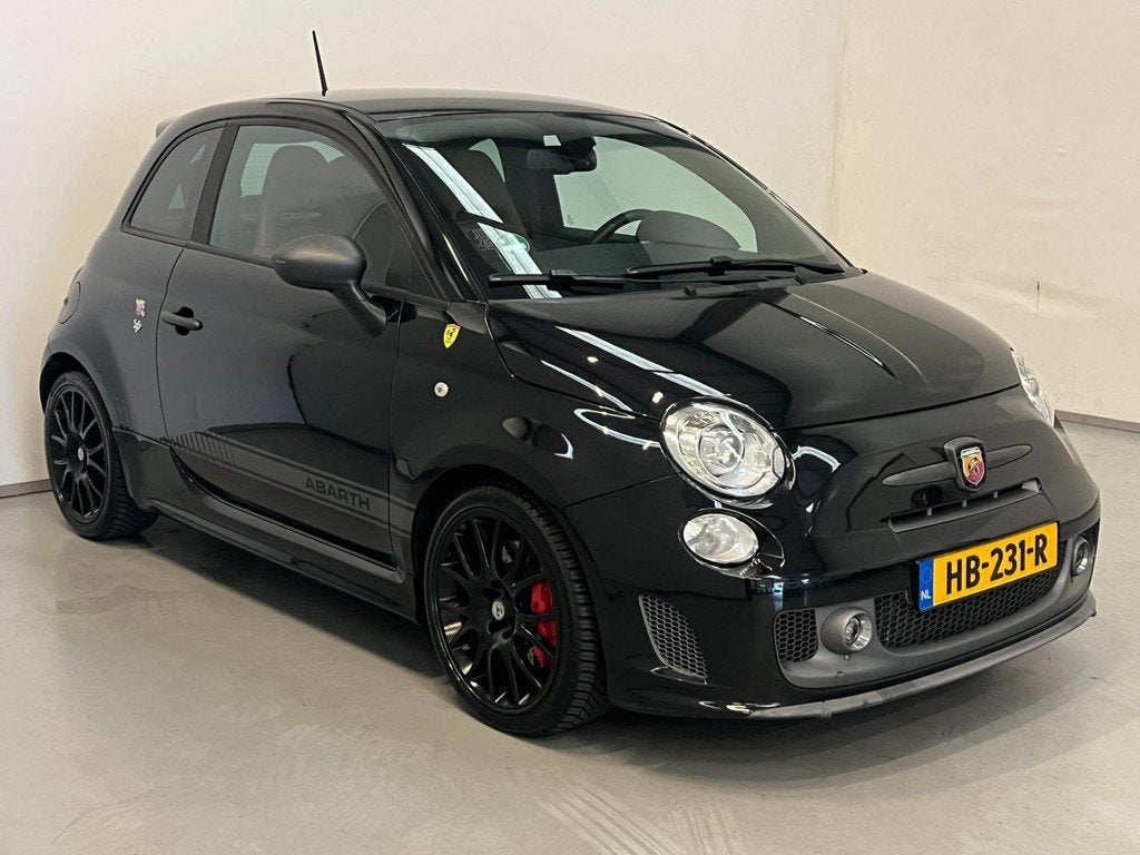 Abarth 595 Competizione 180pk (Orig NL auto), Voorwielaandrijving, 40 €/maand, Zwart, Origineel Nederlands