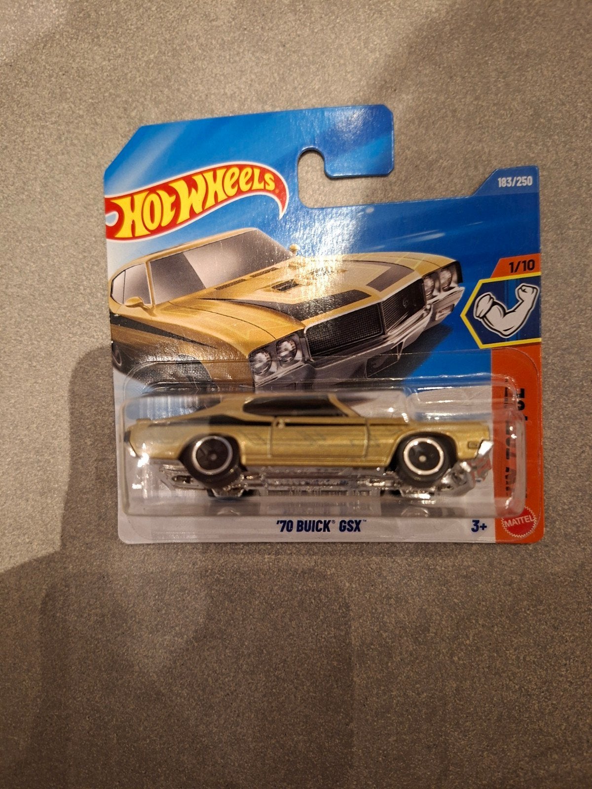 Hot Wheels '70 Buick GSX - Goudkleurig Modelauto, Ophalen of Verzenden, Nieuw