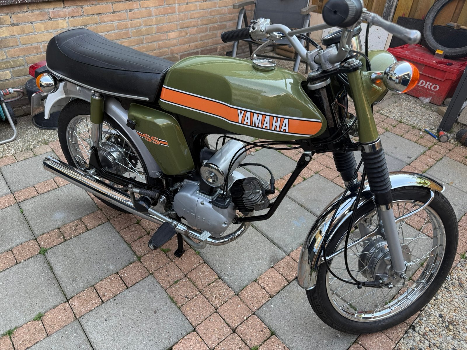 Yamaha FS1. Model 378 1974, Fietsen en Brommers, Brommers | Oldtimers, Ophalen, Yamaha