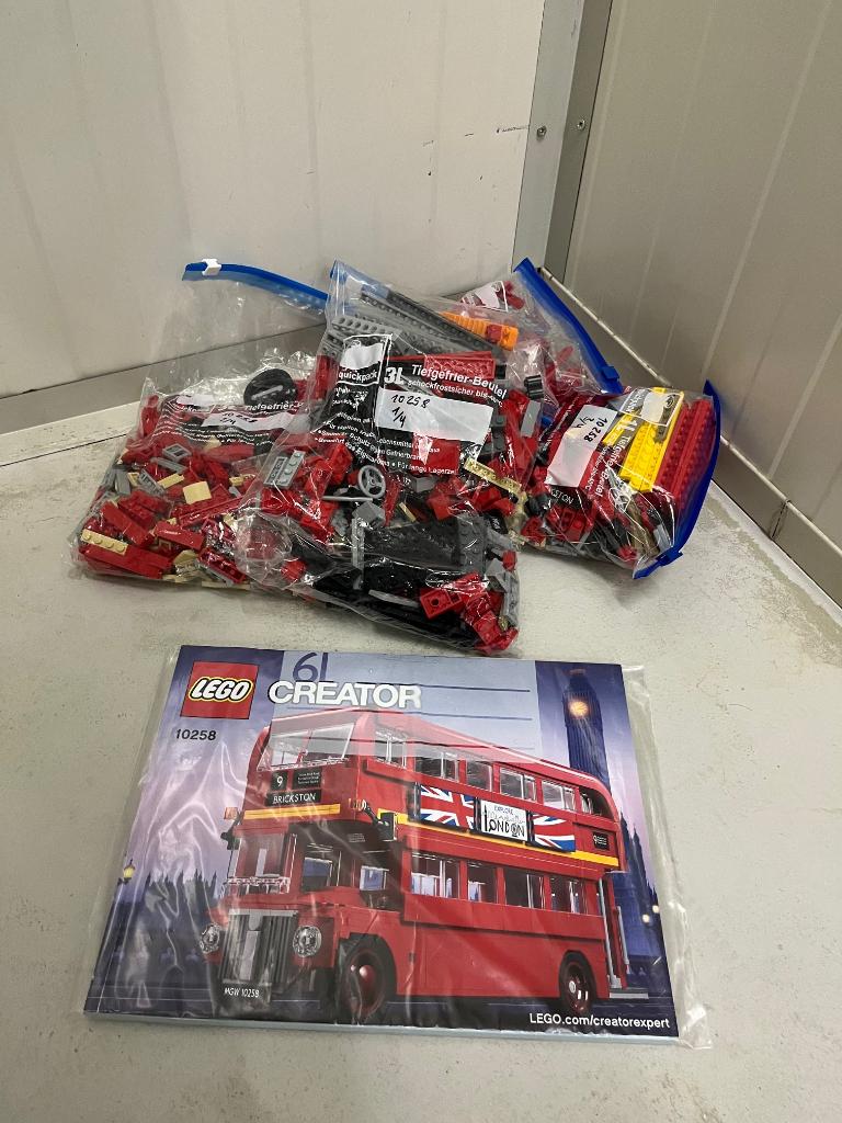 Lego Creator - 10258 - Londense bus, Lego, Lego.com/service, Compleet, Ophalen of Verzenden