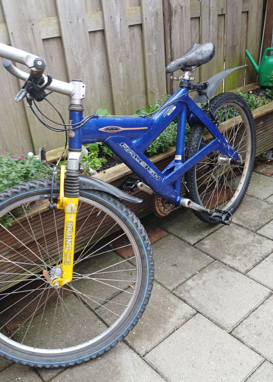 Raleigh Mountainbike 26 inch., Fietsen en Brommers, Gebruikt, Hardtail, Heren, Schijfrem