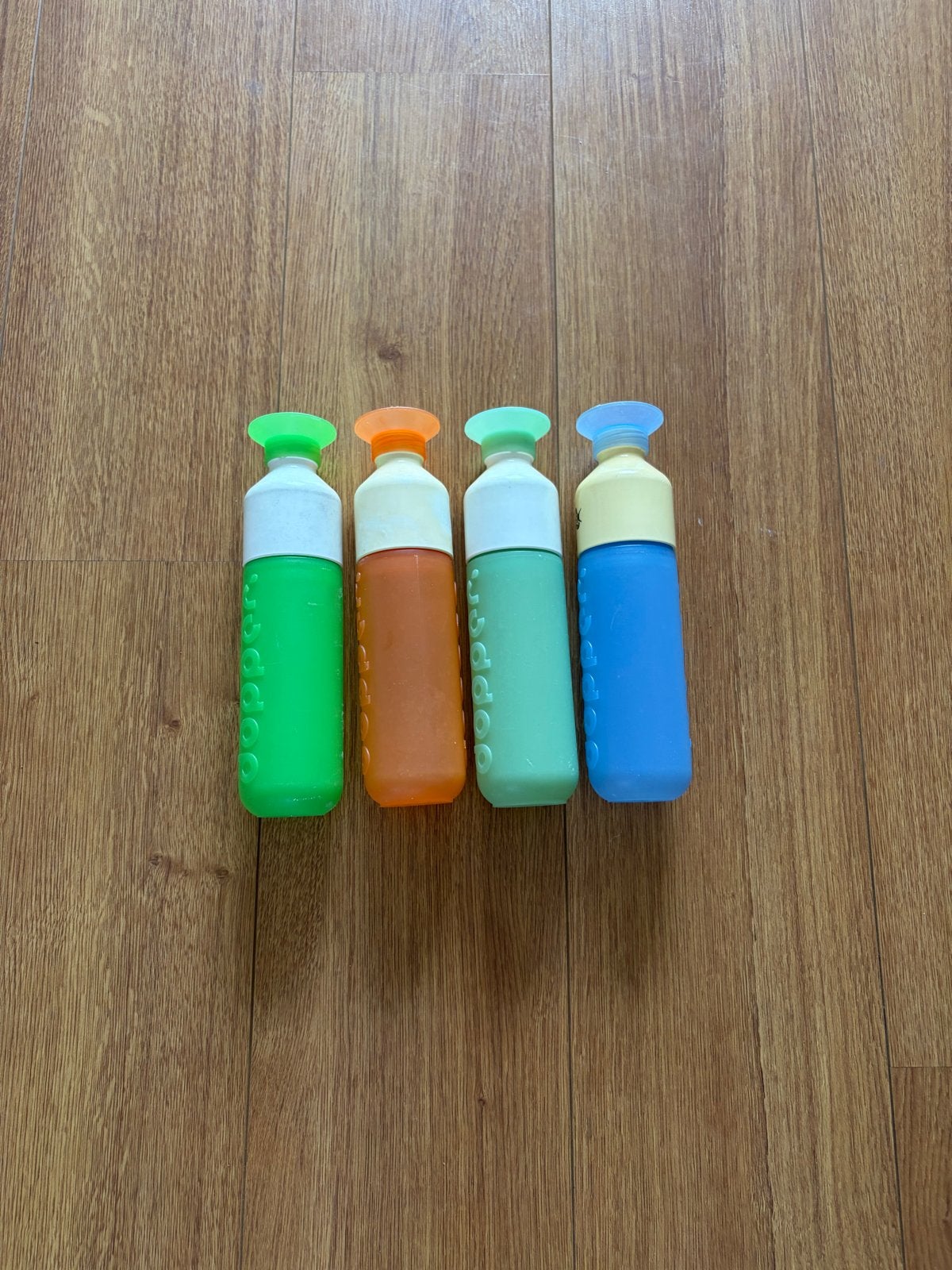 4x Dopper flessen, Ophalen of Verzenden, Gebruikt