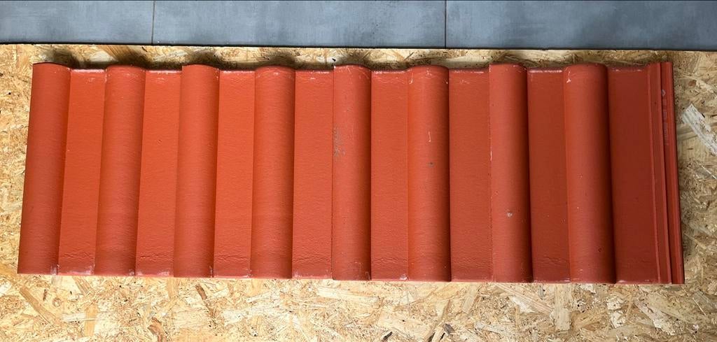 Nelskamp S Betonpan - dakpan Rood +180stuks, Ophalen, Gebruikt, Steen of Klei, 15 m² of meer